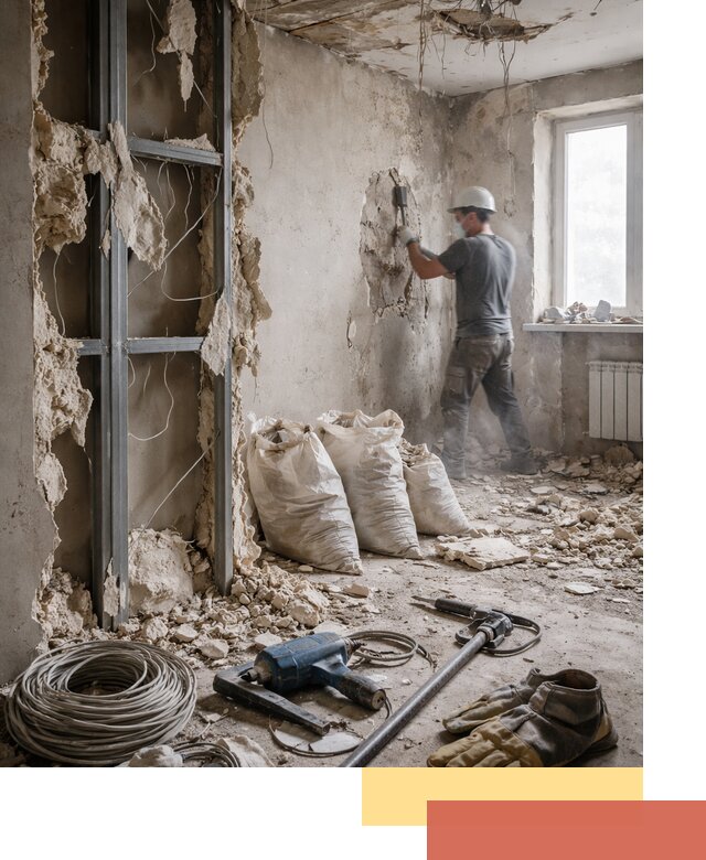 Профессиональный демонтаж зданий и конструкций в Саяногорске