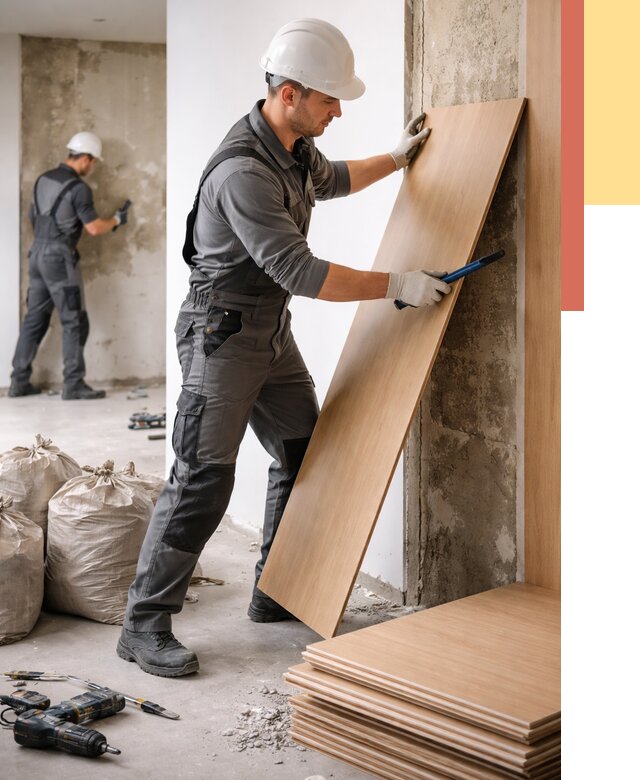 Демонтаж стеновых панелей в Саяногорске от 3585 руб. за м² быстро и недорого | ОТДЕЛОЧНИК-Снг