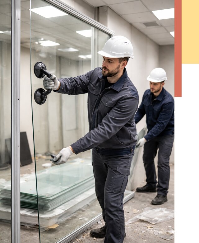 Демонтаж стеклянных перегородок в Саяногорске от 3278 руб. — быстро и недорого | ОТДЕЛОЧНИК-Снг