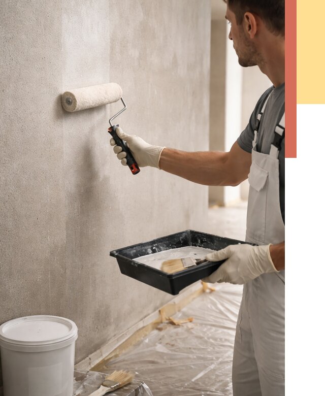 Грунтовка стен в Саяногорске от 2253 руб. м2 — быстро, недорого, с материалом | ОТДЕЛОЧНИК-Снг