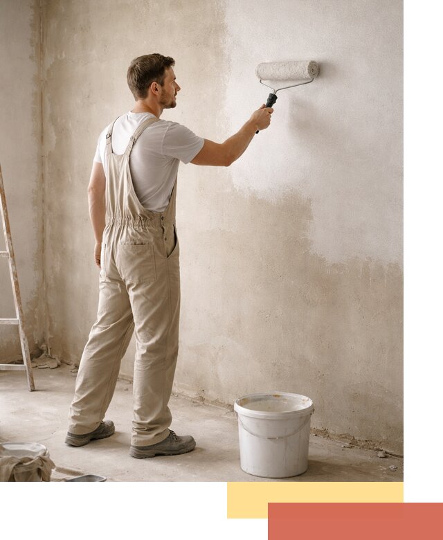 Грунтовка стен под отделку в Саяногорске профессиональным раствором
