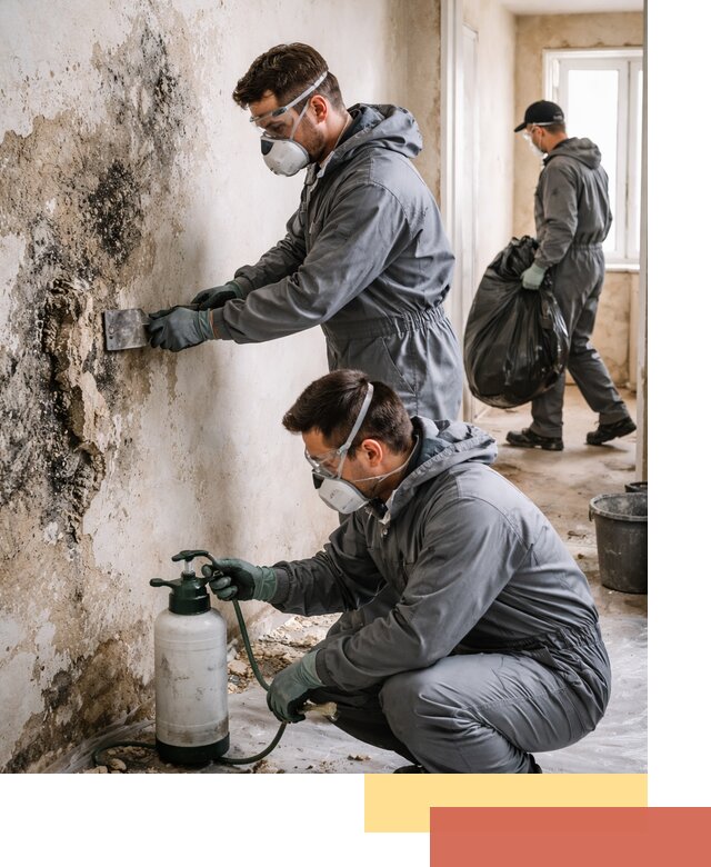 Удаление плесени со стен профессионально в Саяногорске