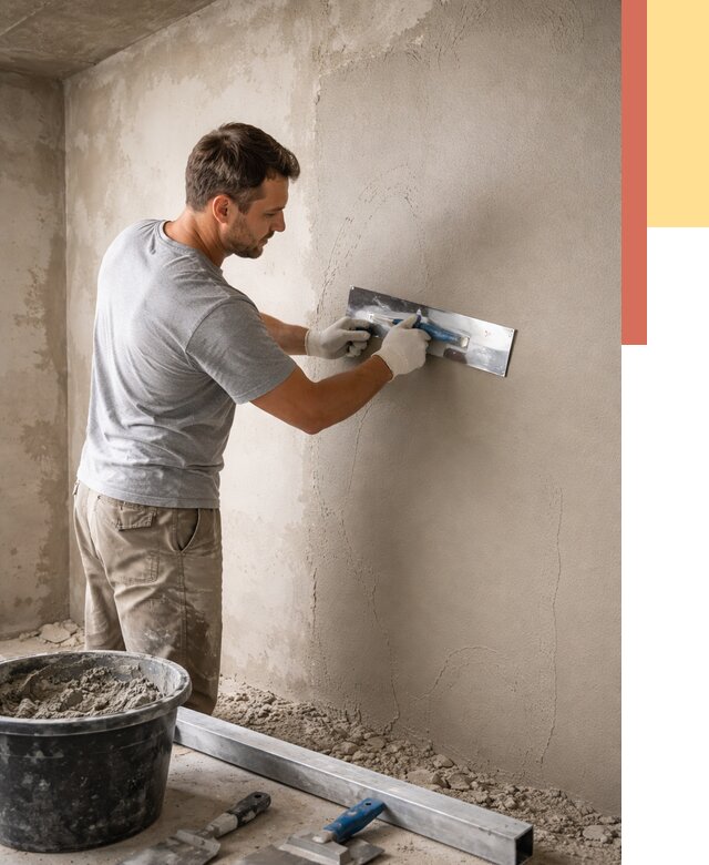 Штукатурка стен без маяков в Саяногорске от 7375 руб/м2 — услуги и цена | ОТДЕЛОЧНИК-Снг