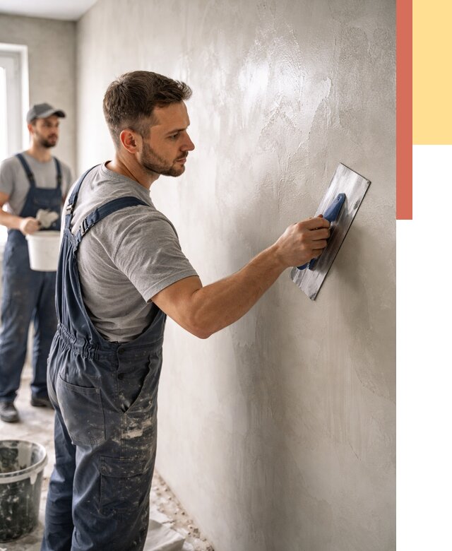 Глянцевание штукатурки стен в Саяногорске от 7682 руб. — услуги и затирка | ОТДЕЛОЧНИК-Снг