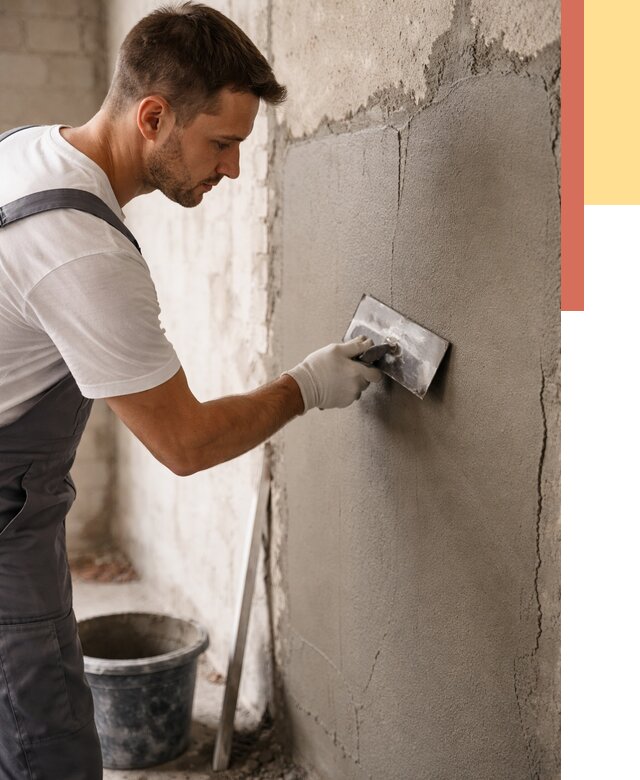 Штукатурка стен под плитку в Саяногорске от 4302 руб./м2 — выравнивание под плитку | ОТДЕЛОЧНИК-Снг