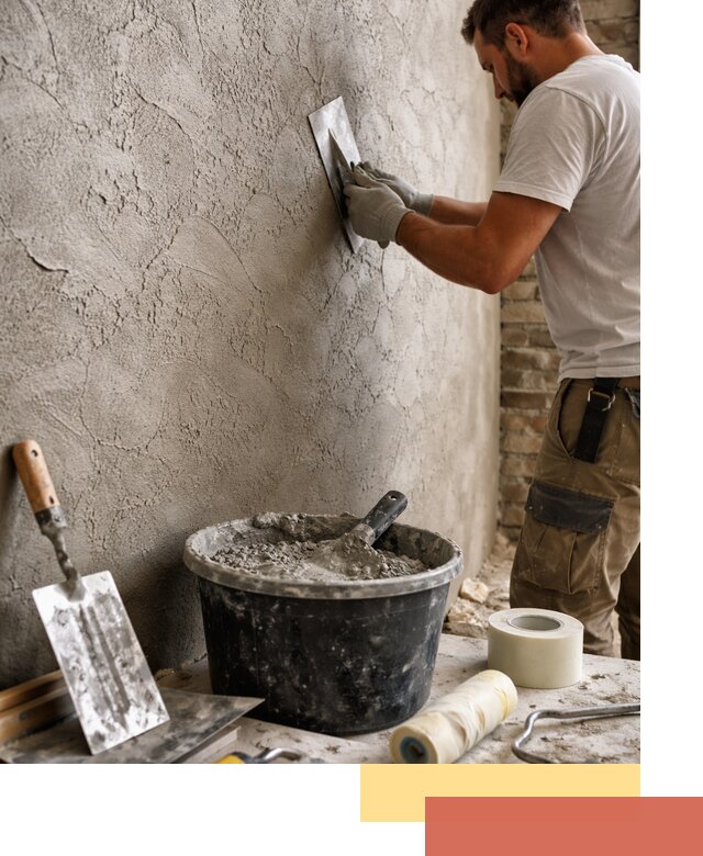 Декоративная штукатурка лофт в Саяногорске — отделка стен и потолков