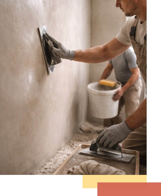 Нанесение марокканской штукатурки таделакт в Саяногорске