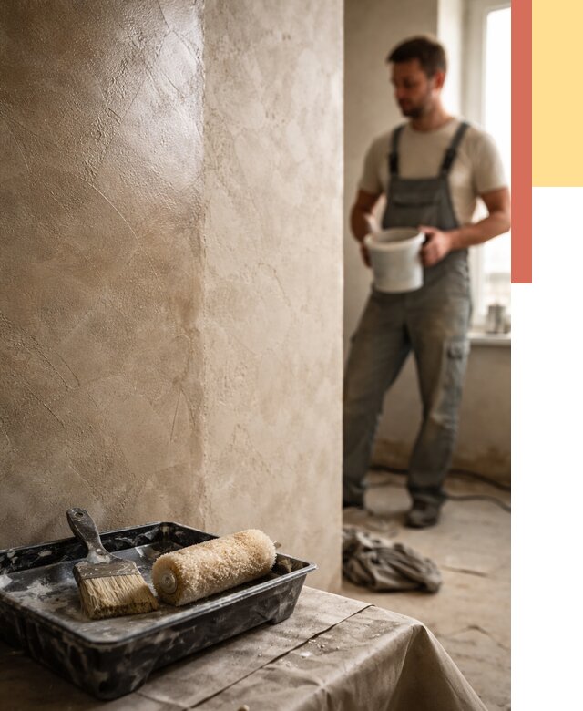 Нанесение воска на штукатурку в Саяногорске от 3585 руб. | Услуги ОТДЕЛОЧНИК-Снг