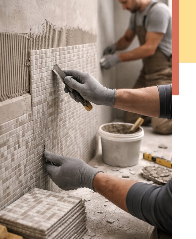 Облицовка стен мозаикой в Саяногорске от 3278 руб/м2 — укладка мозаики на стены | ОТДЕЛОЧНИК-Снг