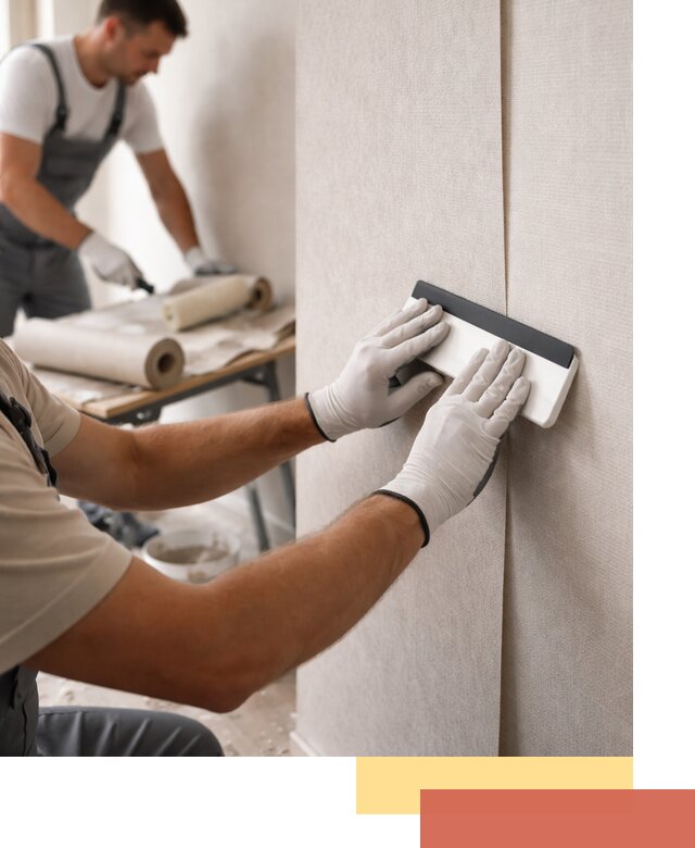 Поклейка обоев под покраску в Саяногорске профессионально и быстро