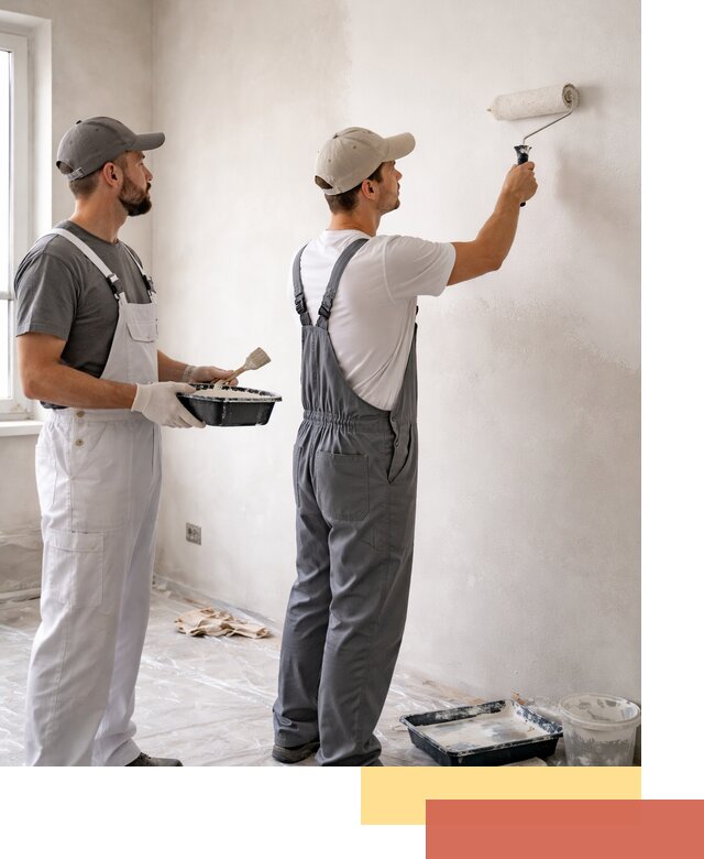 Покраска стен водоэмульсионной краской в Саяногорске