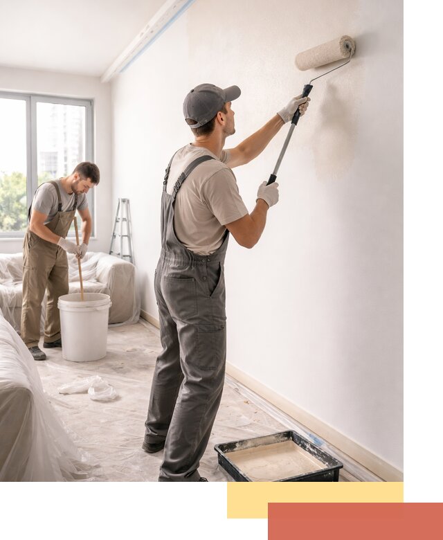 Покраска стен в офисе в Саяногорске — быстрый и качественный ремонт