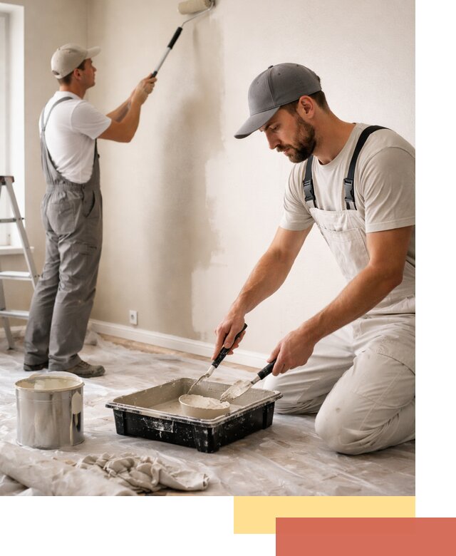 Покраска стен в квартире в Саяногорске — профессионально и аккуратно