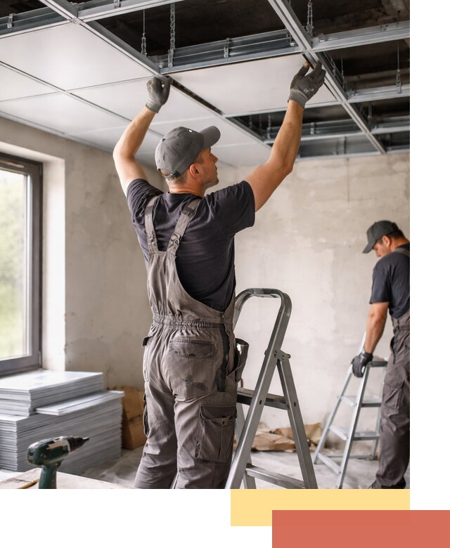 Монтаж кассетного потолка в Саяногорске качественно и быстро