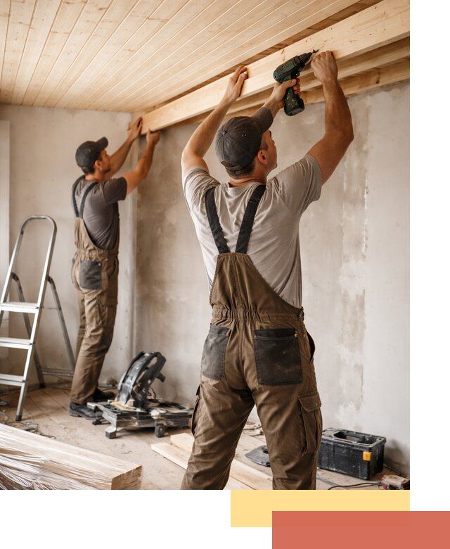 Монтаж потолка из вагонки в Саяногорске профессионально и аккуратно