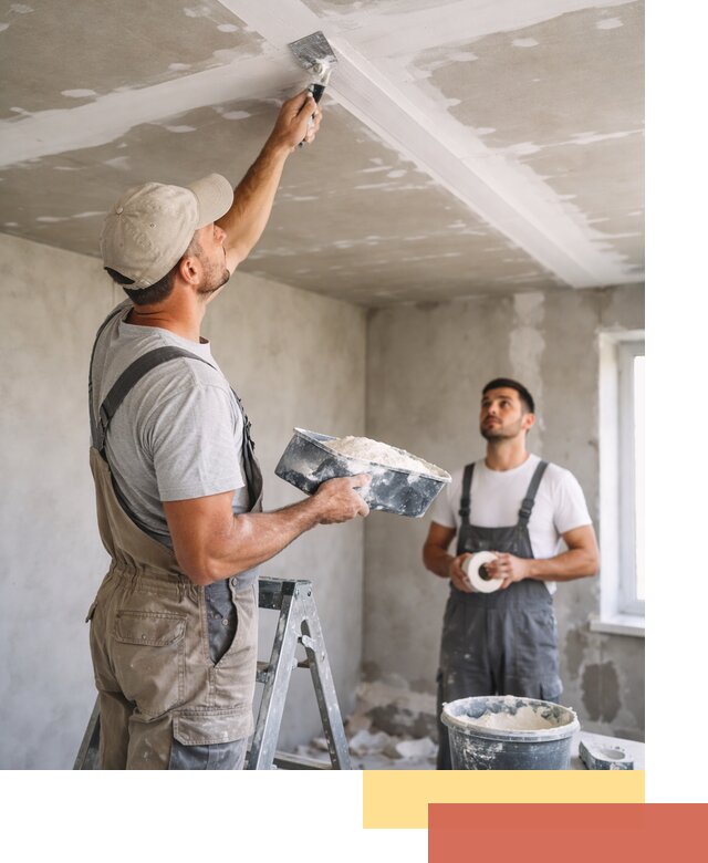 Обработка швов потолка ГКЛ в Саяногорске: качественная заделка и шпатлевка