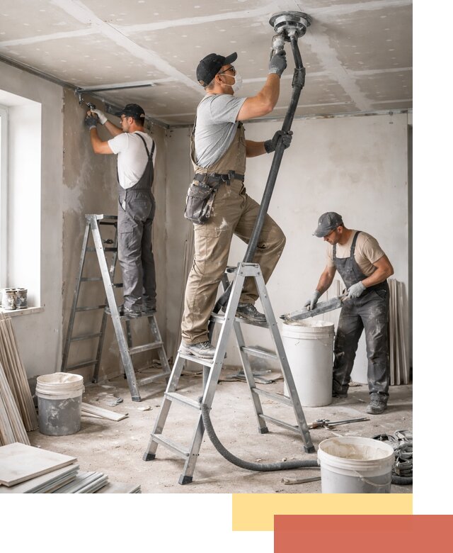 Ремонт потолка из гипсокартона в Саяногорске: быстрый и качественный монтаж