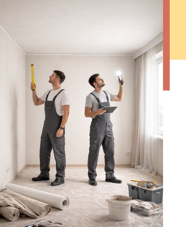 Отделка потолка в Саяногорске недорого от 768 руб/м2 | Услуги ОТДЕЛОЧНИК-Снг