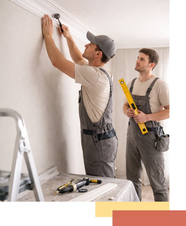 Монтаж потолочного плинтуса в Саяногорске качественно и быстро