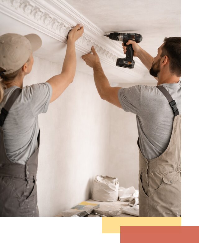 Профессиональный монтаж лепнины на потолок в Саяногорске