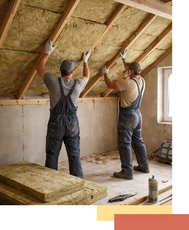 Утепление потолка минеральной ватой в Саяногорске