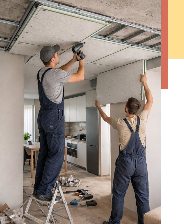 Шумоизоляция потолка панелями зипс в Саяногорске от 1895 руб. под ключ | ОТДЕЛОЧНИК-Снг